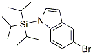 5-Bromo-1-(triisopropylsilyl)-1H-indole Structure,128564-66-9Structure