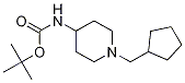 (1-Cyclopentylmethyl-piperidin-4-yl)-carbamic acid tert-butyl ester Structure,1286274-37-0Structure