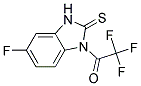 1-Trifluoroacetyl-5-fluorobenzimidazolin-2-thione Structure,128691-98-5Structure