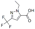 2-Ethyl-5-trifluoromethyl-2H-pyrazole-3-carboxylic acid Structure,128694-66-6Structure