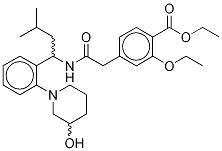 3’-Hydroxy repaglinide ethyl ester Structure,1286972-50-6Structure