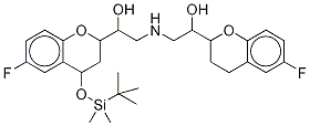 4-Tert-butyldimethylsilyloxy nebivolol Structure,1287115-86-9Structure