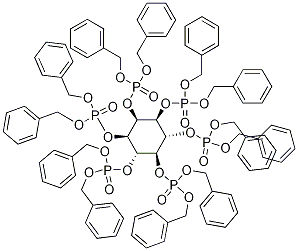 Myo-inositol 1,2,3,4,5,6-hexakis[bis(phenylmethyl) phosphate] Structure,1287268-40-9Structure