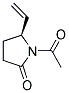 (s)-(9ci)-1-乙酰基-5-乙烯-2-吡咯烷酮结构式_128759-87-5结构式