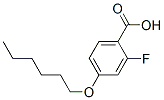 2-Fluoro-4-n-hexyloxybenzoic acid Structure,128895-75-0Structure