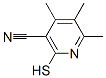 2-Mercapto-4,5,6-trimethylnicotinonitrile Structure,128917-84-0Structure