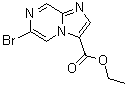 Ethyl 6-bromoimidazo[1,2-a]pyrazine-3-carboxylate Structure,1289193-46-9Structure