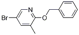 2-(Benzyloxy)-5-bromo-3-methylpyridine Structure,1289270-73-0Structure