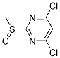 4,6-Dichloro-2-methanesulfinyl-pyrimidine Structure,1289386-11-3Structure