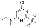 (6-Chloro-2-methanesulfonyl-pyrimidin-4-yl)-isopropyl-amine Structure,1289386-49-7Structure