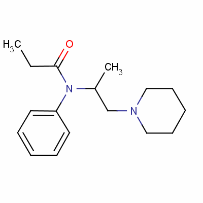 非那丙胺结构式_129-83-9结构式