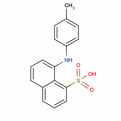 8-(对甲苯基)萘胺-1-磺酸结构式_129-90-8结构式