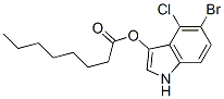 5-Bromo-4-chloro-3-indolyl caprylate Structure,129541-42-0Structure