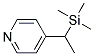 Pyridine, 4-[1-(trimethylsilyl)ethyl]-(9ci) Structure,129548-86-3Structure