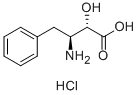 (2S,3s)-3-amino-2-hydroxy-4-phenylbutyric acid hydrochloride Structure,129593-20-0Structure