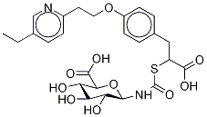 Pioglitazone Thiazolidinedione Ring-opened N-beta-D-Glucuronide Structure,1296832-76-2Structure