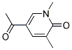 2(1H)-pyridinone, 5-acetyl-1,3-dimethyl-(9ci) Structure,129689-53-8Structure