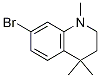 7-Bromo-1,4,4-trimethyl-1,2,3,4-tetrahydro-quinoline Structure,129790-08-5Structure