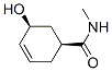 3-Cyclohexene-1-carboxamide,5-hydroxy-n-methyl-,cis-(9ci) Structure,129840-78-4Structure