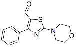 2-Morpholin-4-yl-4-phenyl-thiazole-5-carbaldehyde Structure,129880-85-9Structure