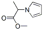 (9ci)-alpha-甲基-1H-吡咯-1-乙酸甲酯结构式_130016-69-2结构式