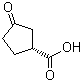 (R)3-氧代环戊烷羧酸结构式_13012-38-9结构式