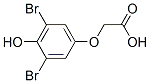 3,5-Dibromo-4-hydroxyphenoxyacetic acid Structure,13012-94-7Structure