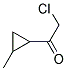 Ethanone, 2-chloro-1-(2-methylcyclopropyl)-(9ci) Structure,130158-23-5Structure