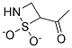 Ethanone, 1-(1,1-dioxido-1,2-thiazetidin-4-yl)-(9ci) Structure,130274-83-8Structure