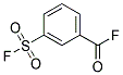 Benzoyl fluoride, 3-(fluorosulfonyl)-(9ci) Structure,130306-65-9Structure
