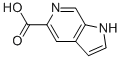 1H-pyrrolo[2,3-c]pyridine-5-carboxylic acid Structure,130473-27-7Structure