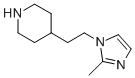 4-[2-(2-Methyl-1H-imidazol-1-yl)ethyl]Piperidine Structure,130516-99-3Structure