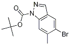 1-Boc-5-bromo-6-methyl-1h-indazole Structure,1305320-67-5Structure