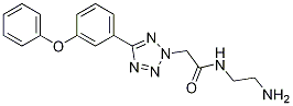 N-(2-氨基乙基)-2-[5-(3-苯氧基苯基)-2H-四唑-2-基]乙酰胺结构式_1305320-68-6结构式