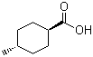 Trans-4-methyl cyclohexane carboxylic acid Structure,13064-83-0Structure