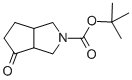 4-Oxo-hexahydro-cyclopenta[c]pyrrole-2-carboxylic acid tert-butyl ester Structure,130658-14-9Structure