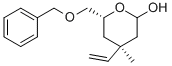 (4S,6r)-6-benzyloxymethyl-4-methyl-4-vinyl-tetrahydro-pyran-2-ol Structure,130675-11-5Structure