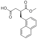 (S)-2-(1-naphthylmethyl)succinic acid-1-methyl ester Structure,130693-96-8Structure