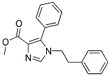 Methyl-1-phenethyl-5-phenylimidazole-4-carboxylate Structure,130740-21-5Structure