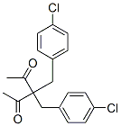 3,3-Bis(4-chlorobenzyl)-2,4-pentanedione Structure,130745-77-6Structure