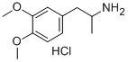 1-(3,4-Dimethoxyphenyl)propan-2-amine hydrochloride Structure,13078-75-6Structure