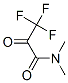 3,3,3-三氟-N,N-二甲基-2-氧代-丙酰胺结构式_13081-19-1结构式