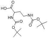 2,4-Bis-tert-butoxycarbonylamino-butyric acid Structure,130853-32-6Structure