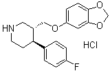 Ent-paroxetine hydrochloride Structure,130855-30-0Structure