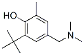 Phenol,4-[(dimethylamino)methyl]-2-(1,1-dimethylethyl)-6-methyl- Structure,13086-92-5Structure