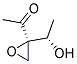 Ethanone, 1-[2-(1-hydroxyethyl)oxiranyl]-, (r*,s*)-(9ci) Structure,130973-43-2Structure