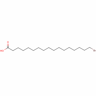 17-Bromoheptadecanoic acid Structure,13099-35-9Structure