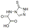 (9ci)-[(1,5-二氢-5-硫氧代-4H-1,2,4-噻唑-4-基)氨基]氧代-乙酸结构式_130992-21-1结构式