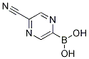 (5-Cyanopyrazin-2-yl)boronicacid Structure,1310383-12-0Structure