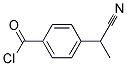 Benzoyl chloride, 4-(1-cyanoethyl)-(9ci)Structure,131048-66-3Structure Benzoyl chloride, 4-(1-cyanoethyl)-(9ci) Structure,131048-66-3Structure